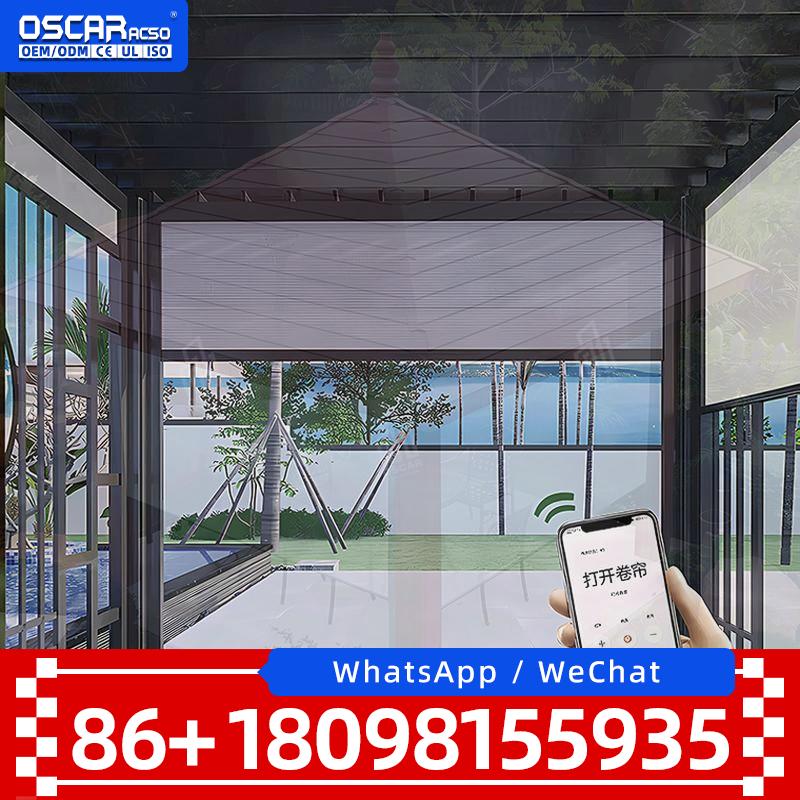 Smart Garden Electric Pergola - Tende Verticali Smart di Lusso Regolabili