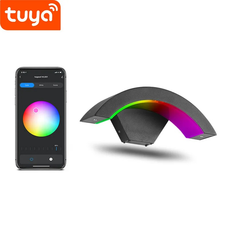 Smart Zigbee Garden Light - Lampada da parete Tuya Smart WiFi/ZigBee,