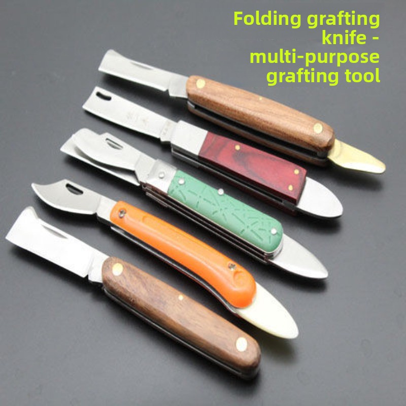Smart Garden Edging - Coltello da Innesto a Doppia Lama,