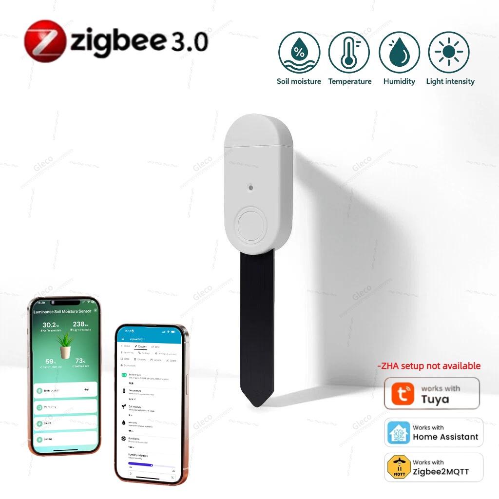 Smart Zigbee Garden Light - Sensore 4in1 Zigbee per Umidità del