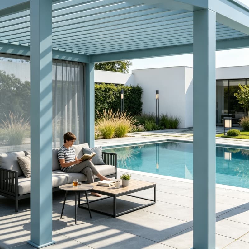 Smart Garden Electric Pergola - Pergola Elettrica Intelligente in Alluminio con