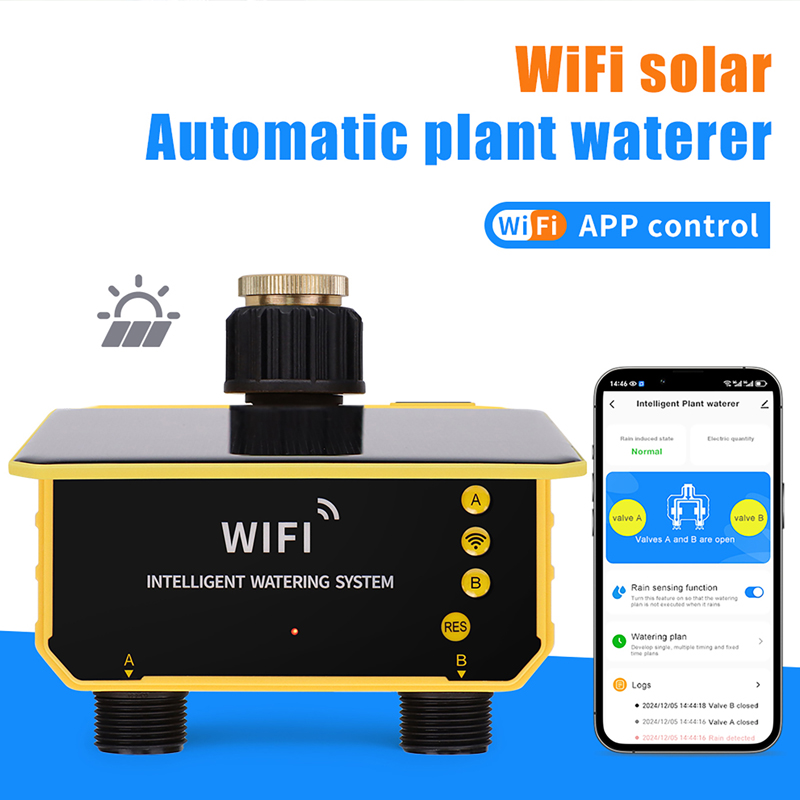 Smart Garden Tools - Timer per Irrigazione Solare WiFi con