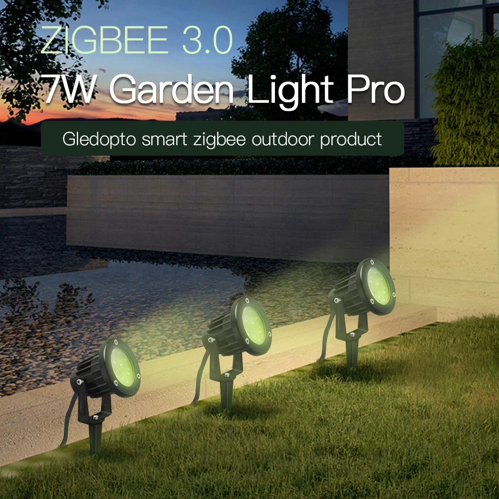 Smart Zigbee Garden Light - GLEDOPTO Zigbee 3.0 Smart Outdoor LED