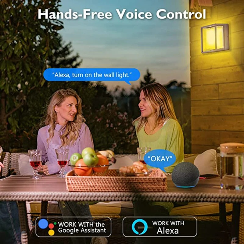 Lampada da parete Tuya Smart W - Smart Zigbee Garden Light recensione e prezzo
