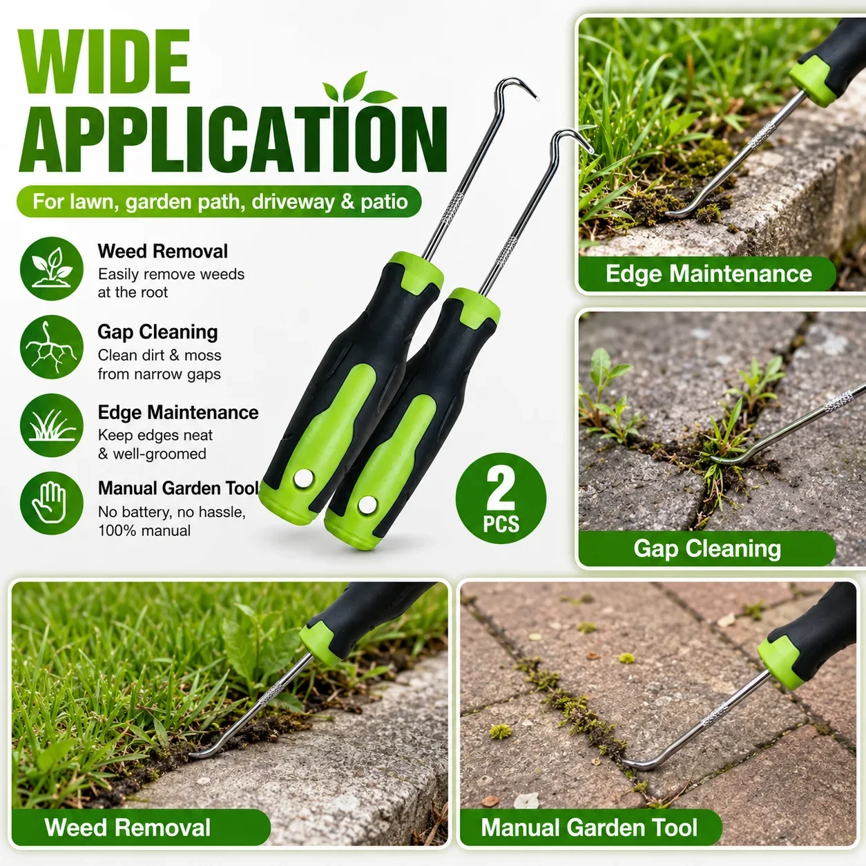 Set di 2 Attrezzi Manuali per  - Smart Garden Edging recensione e prezzo