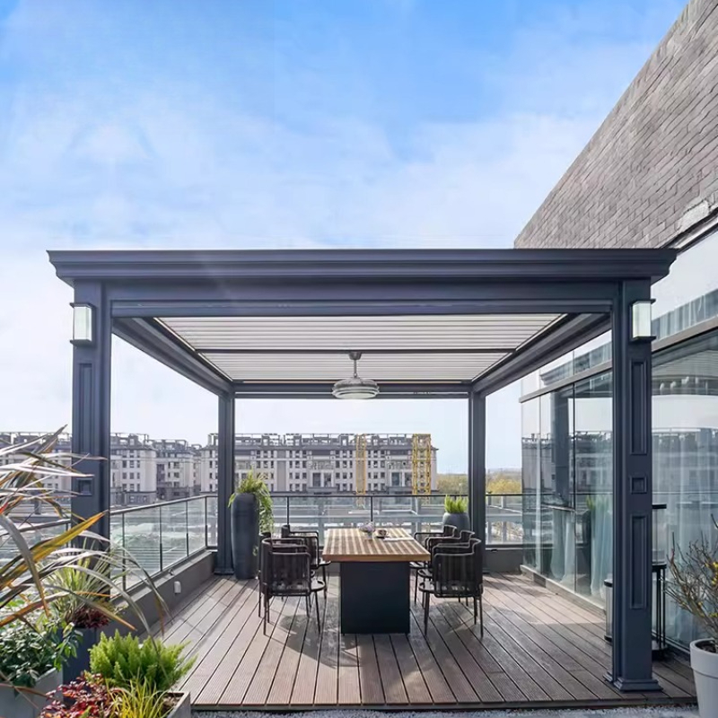 Padiglione con persiane elettr - Smart Garden Electric Pergola recensione e prezzo