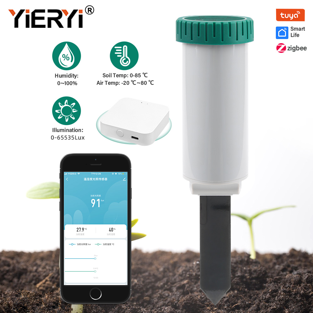 Yieryi Tuya Zigbee Sensore del - Smart Zigbee Garden Light recensione e prezzo