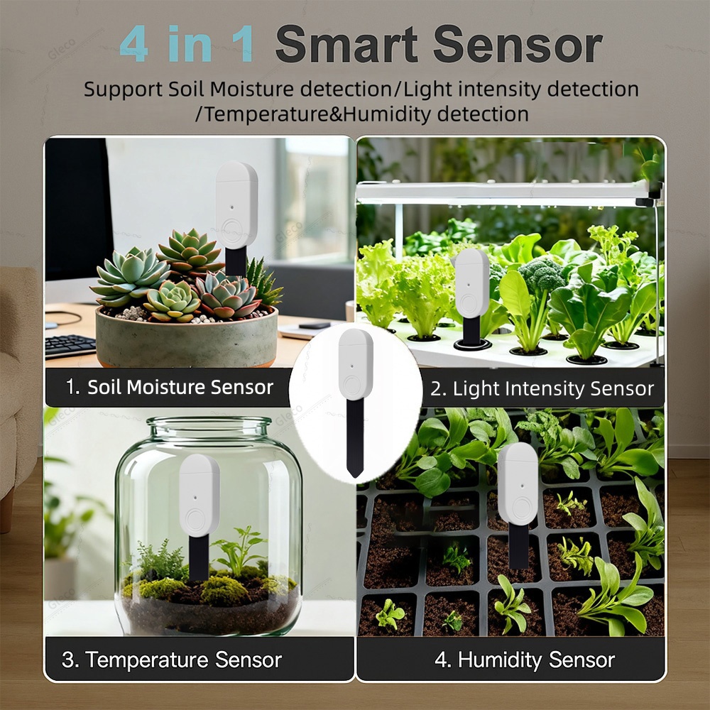 Sensore 4in1 Zigbee per Umidit - Smart Zigbee Garden Light recensione e prezzo