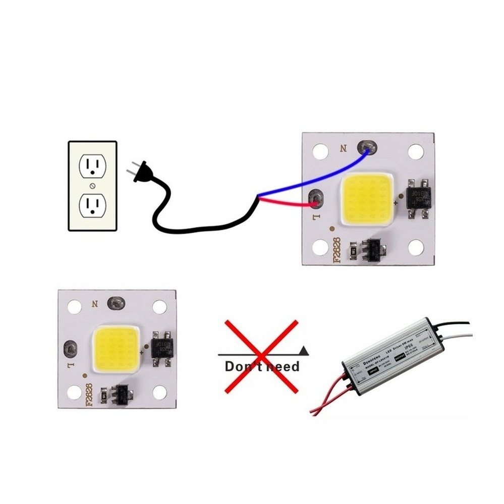 10W modulo COB 220V LED Chip d - Smart Garden Spotlights recensione e prezzo