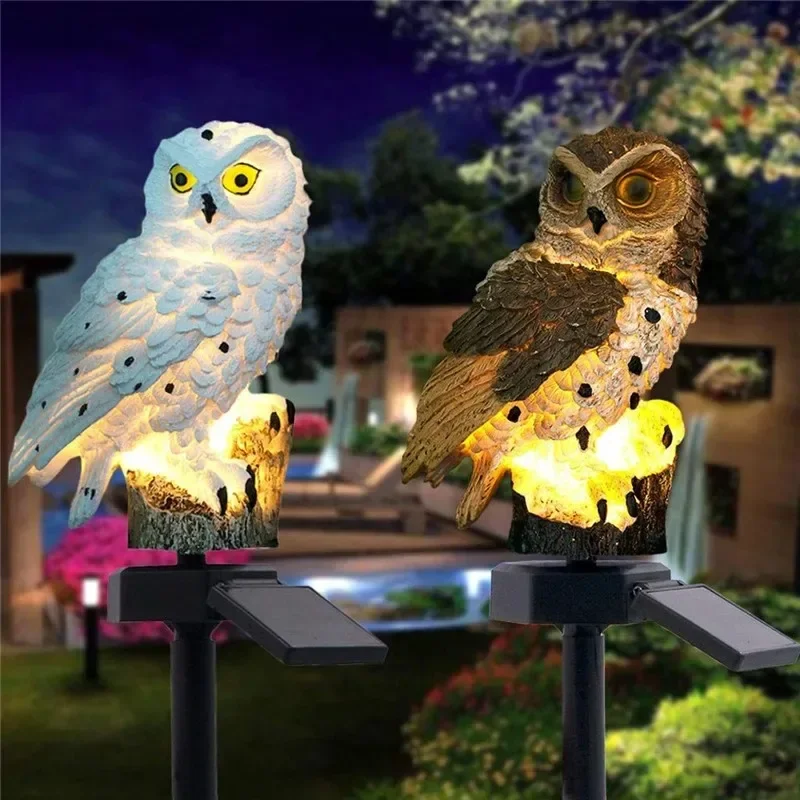 Statua di Gufo Solare con Luce - Smart Garden Spotlights recensione e prezzo