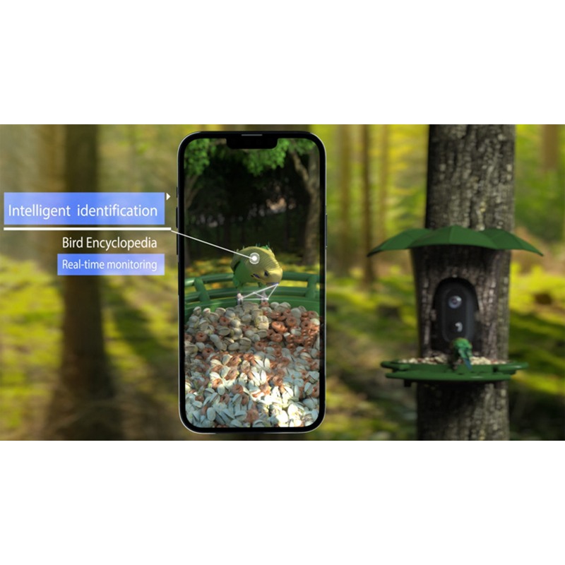 Mangiatoia per uccelli intelli - Smart Garden Ai recensione e prezzo
