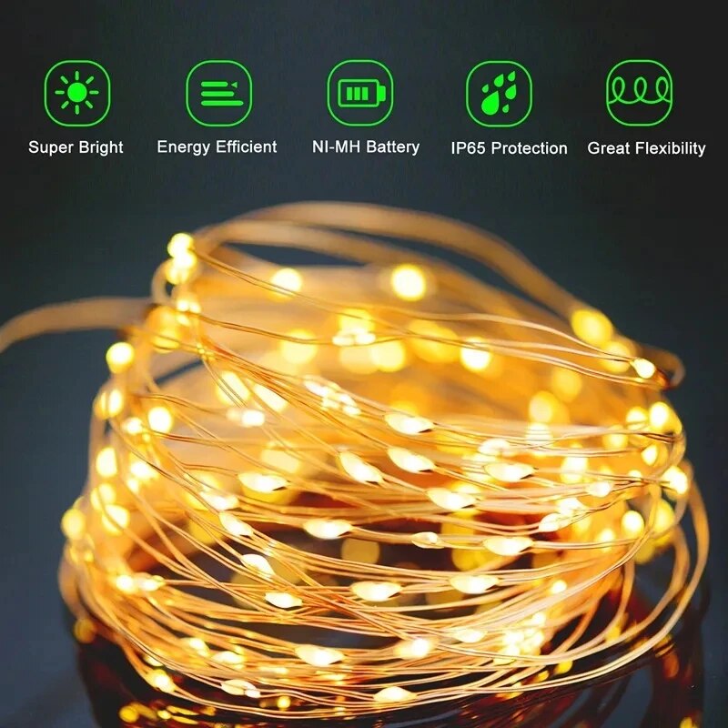 100 LED Solar Fairy impermeabi - Smart Garden Spotlights recensione e prezzo