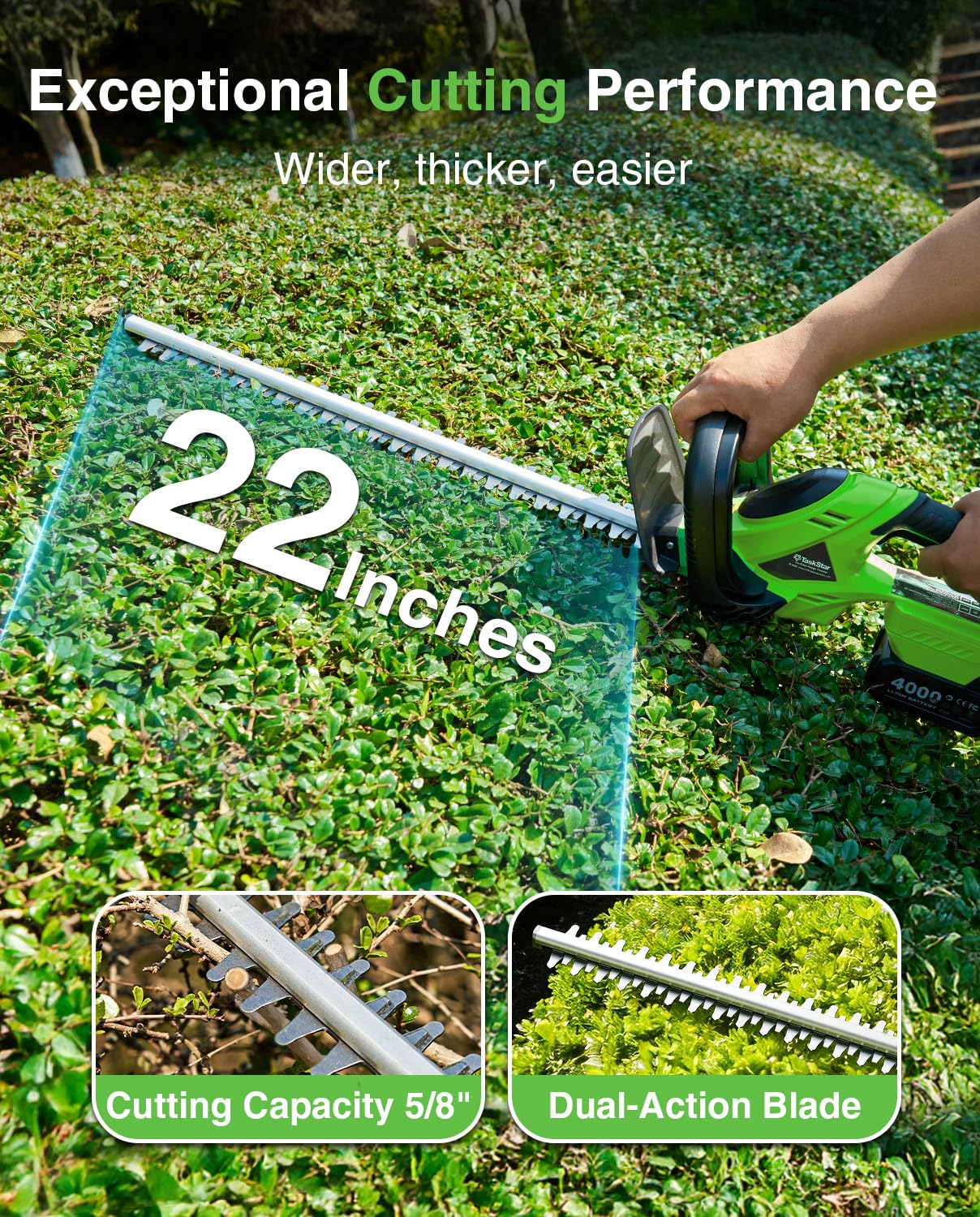 Tagliasiepi a batteria TaskSta - Smart Garden Edging recensione e prezzo